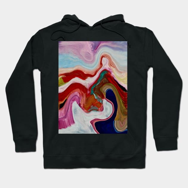 The reclining  man Hoodie by Mickangelhere1